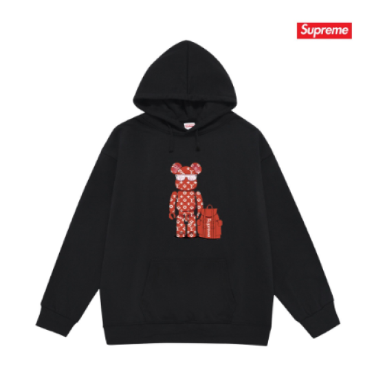 Supreme Bearbrick Collaboration Hoodie